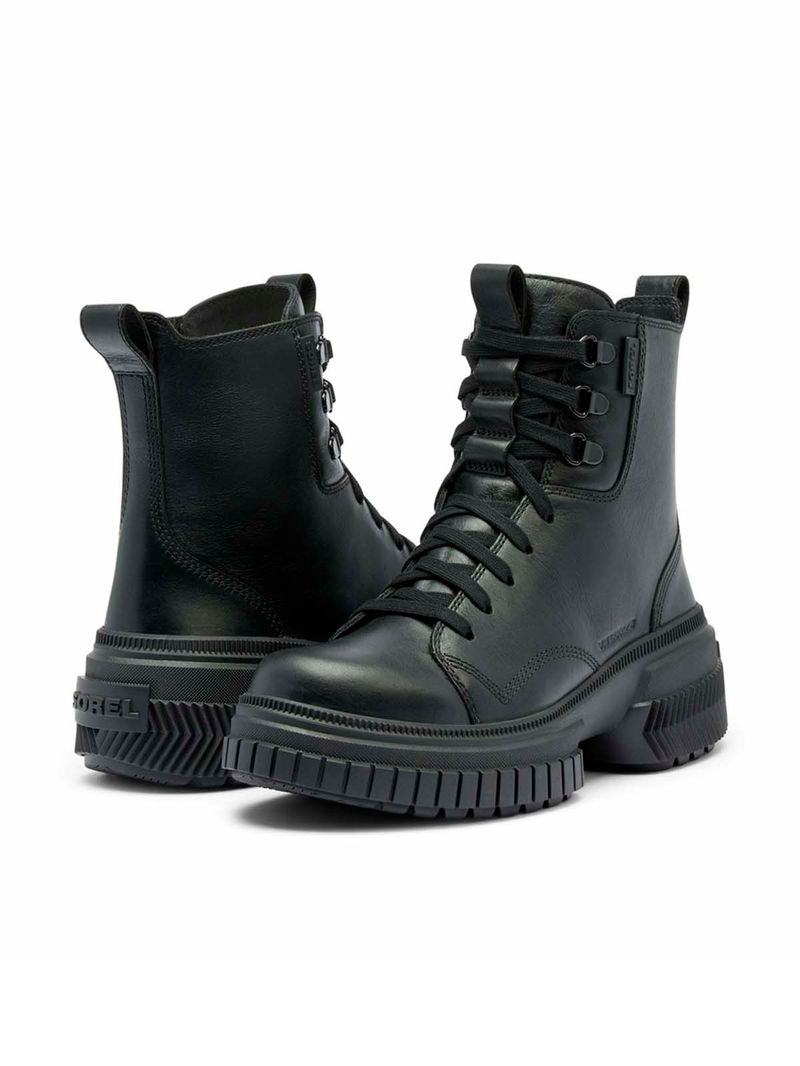 Bota Mujer Ona Ave Boot Lace WP Negro Sorel