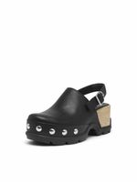 Mocasin Mujer Roam Clog Rvt Negro Sorel