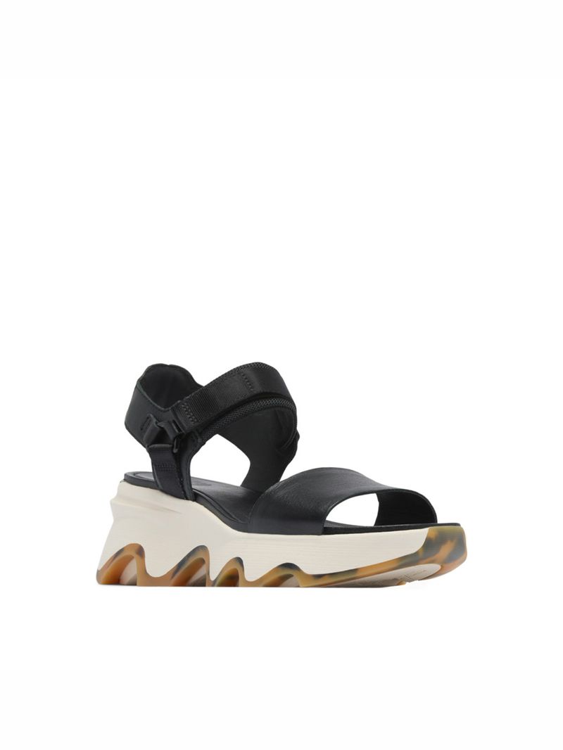 Sandalia Mujer Kinetic Impac Negro Sorel