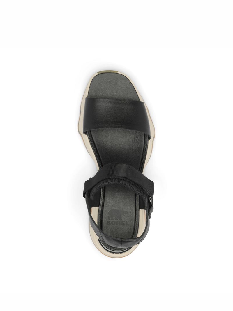 Sandalia Mujer Kinetic Impac Negro Sorel