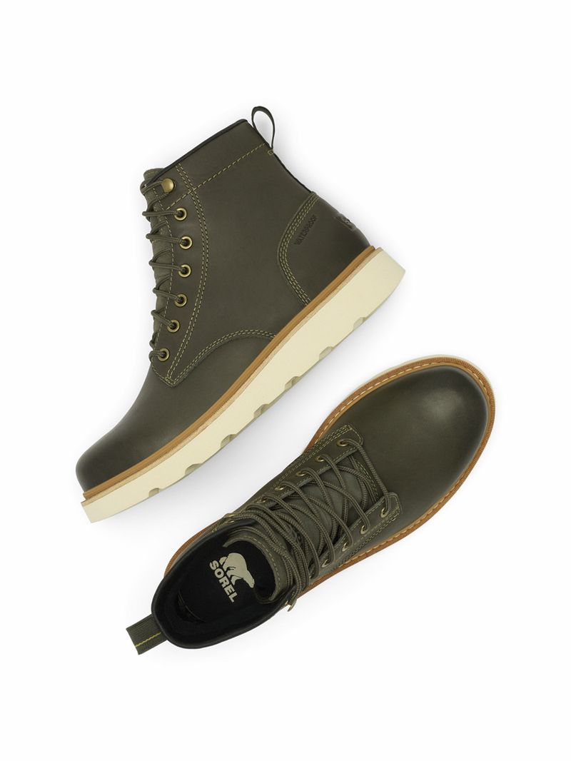 Botin Hombre Slabtown 62 Wp Gris Sorel